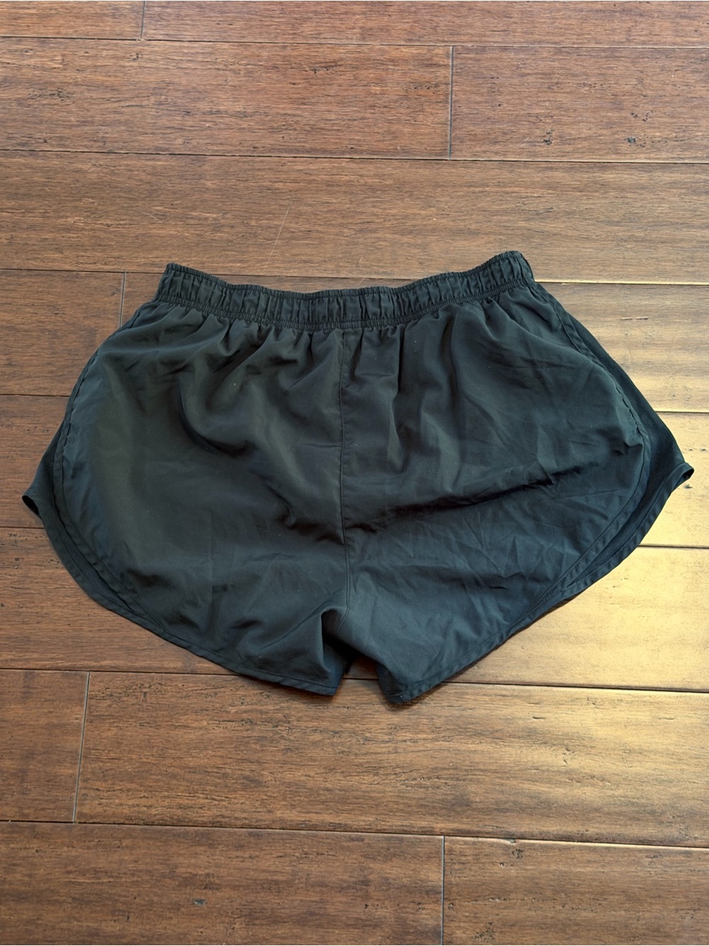 Nike Women's Black Athletic Running Shorts - Picture 3 of 3